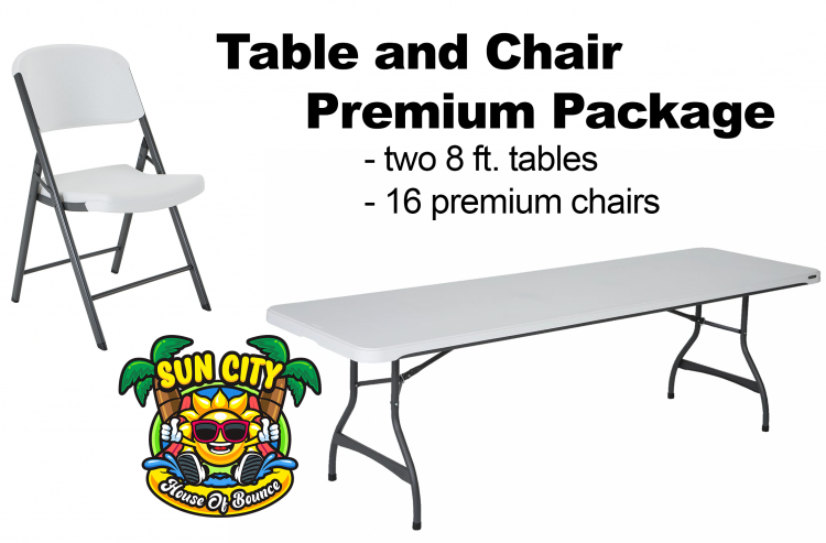 Premium Table and Chair Package