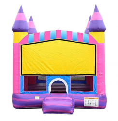 Cotton Candy front wht background 1671053107 13' x 13' Cotton Candy Bounce House