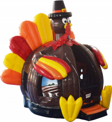 Fall Turkey Bounce House