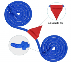 Adjustable flag 1730319473 Tug of War Rope 65 ft