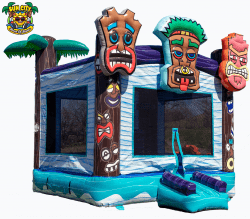 Tiki Adventure Bounce House