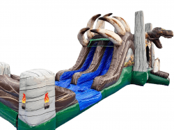 dual slides wht 1732586975 Jurassic Island Combo Dual Lane wet/dry