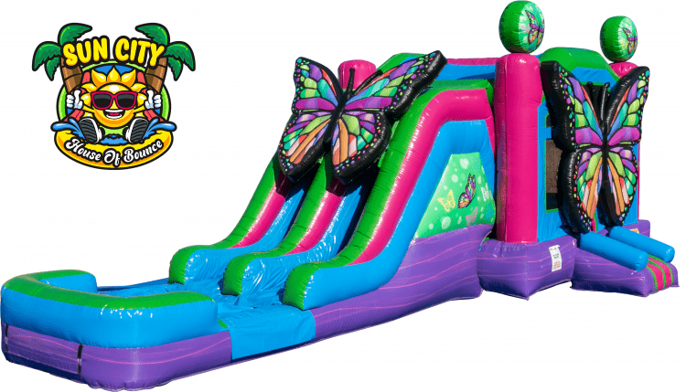 Bounce House & Slide Combos dry or wet