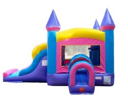 Princess bounce house dual lane
