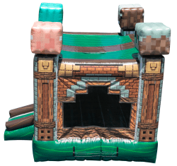 above side wht 1762531331 Mine World Bounce House