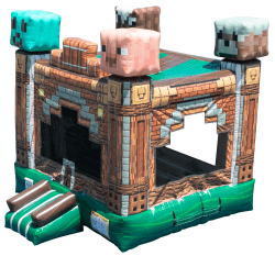 above wht 1762531329 Mine World Bounce House