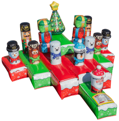 Christmas Hoola Hoop Toss