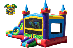 front20wall wht 1775167393 Kingdom Adventure Combo wet splash pad / dry soft landing