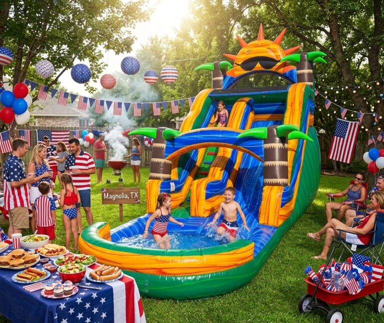 Best Water Slide Rentals for the 4th of July in Magnolia, TX